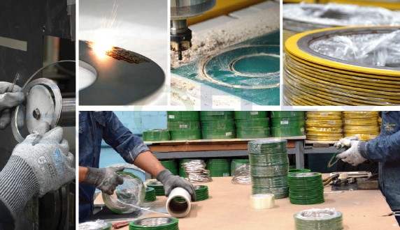 Procesos de fabricación - ECOFLEX Colombia - empaques espirometalicos y kit de aislamiento para bridas